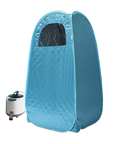 Dampfsauna Tragbare Mobile Mini Home SPA Sauna Dampfbad Für Zuhause Heimsauna Mobiba Zeltsauna 1 Person 220V 2L 1KW|CE...