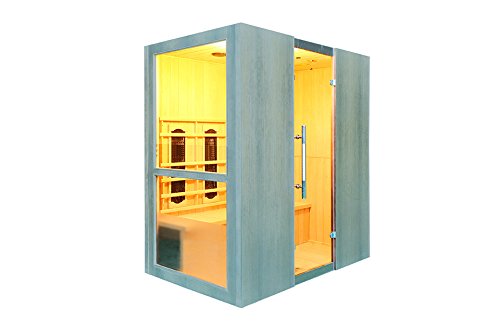 Levi 4 Vollspektrum 4 Personen Sauna Infrarotkabine & Infrarotsauna / 2800 Watt/Infrarot Wärmekabine und viele Extras...